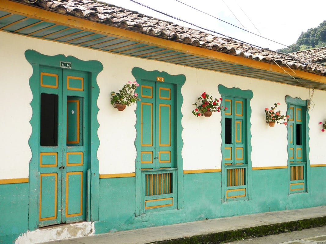 pijao beaux villages de la région du café en Colombie
