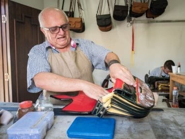 artisanat carriel Rubén Darío Agudelo Bohórquez visiter jerico beau village de colombie