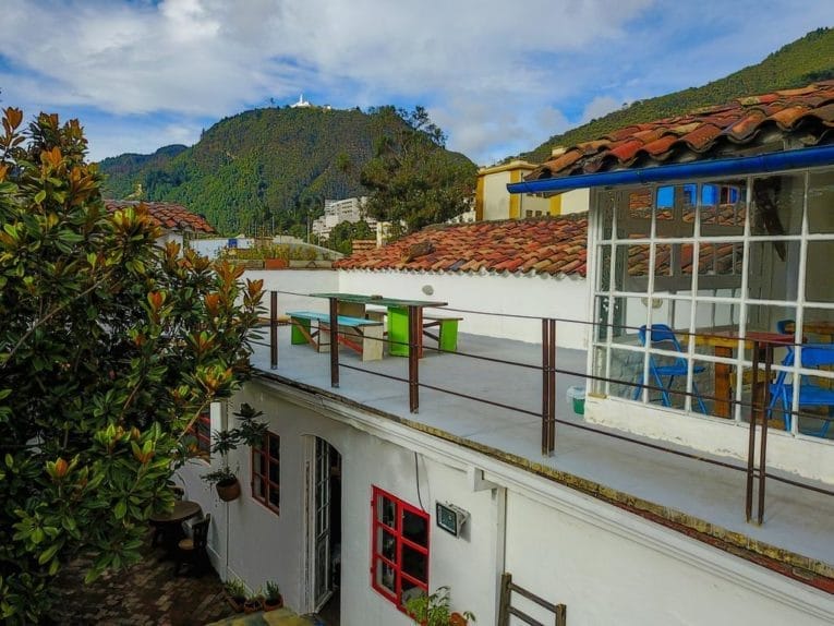 hébergement à bogota hostal botanico