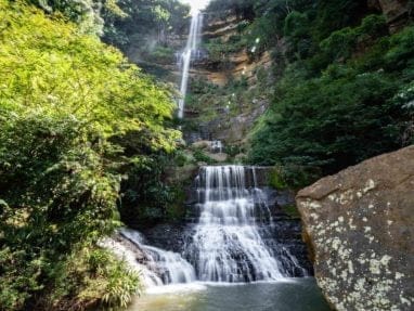 cascade juan curi, san gil, road-trip en colombie