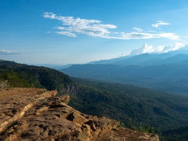 Salto del mico à Barichara en Colombie