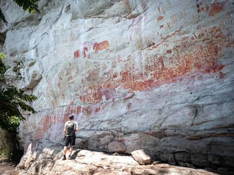 Cerro Azul en Colombie, le Lascaux de l'Amazonie dans le Guaviare