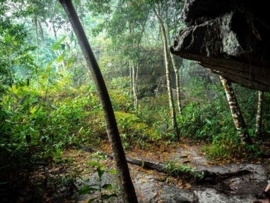 Site naturel des tunnels, Guaviare en Colombie