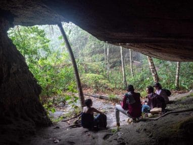 Site naturel des tunnels, Guaviare en Colombie