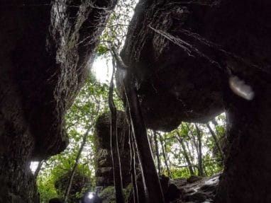 Site naturel des tunnels, Guaviare en Colombie