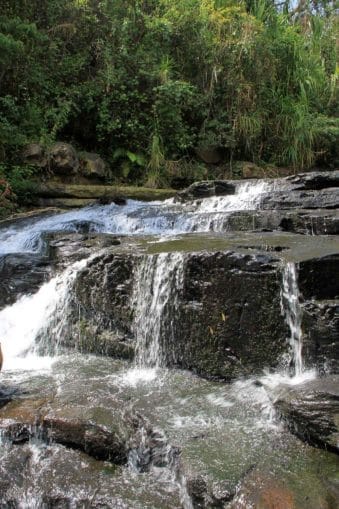 Pozo Azul près de San Gil en Colombie