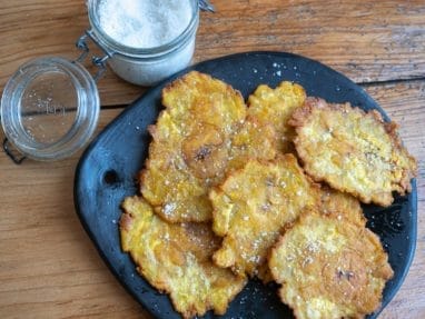 Recette colombienne, les patacones