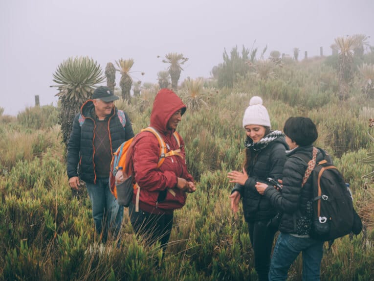 Trek au Paramo de Oceta