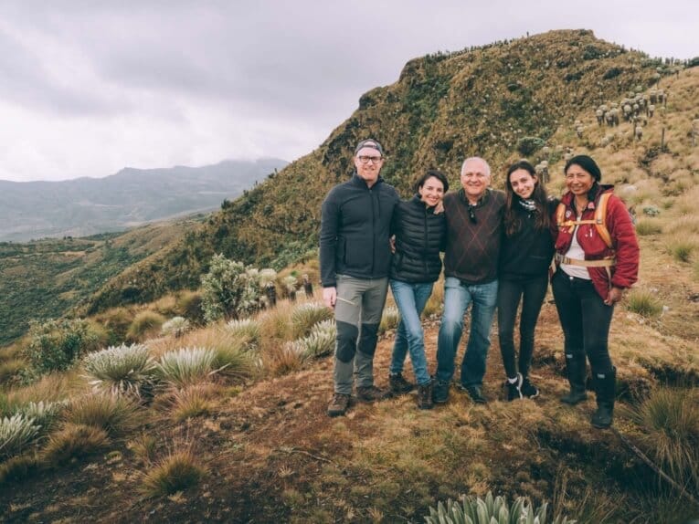 Trek au Paramo de Oceta