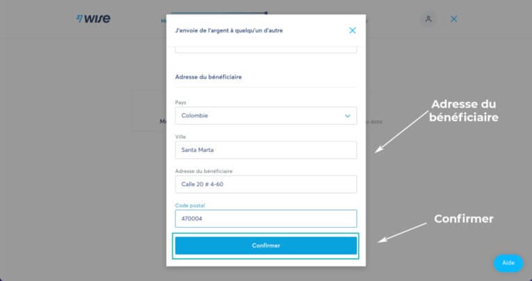 envoyer argent colombie gratuit wise 11