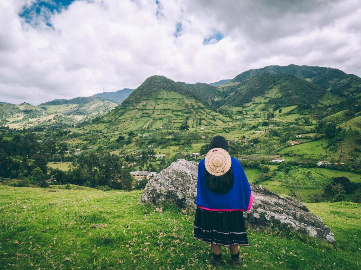 Les Misak, peuples indigènes de Colombie