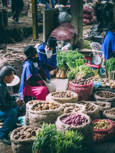 Marché de Silvia, immersion culturelle dans la communauté indigène Misak