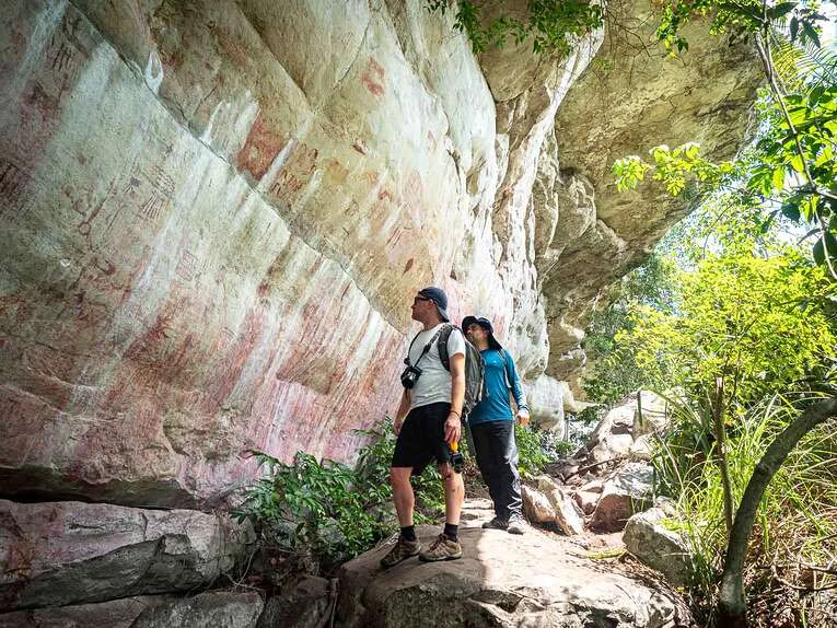 Cerro Azul en Colombie, le Lascaux de l'Amazonie dans le Guaviare