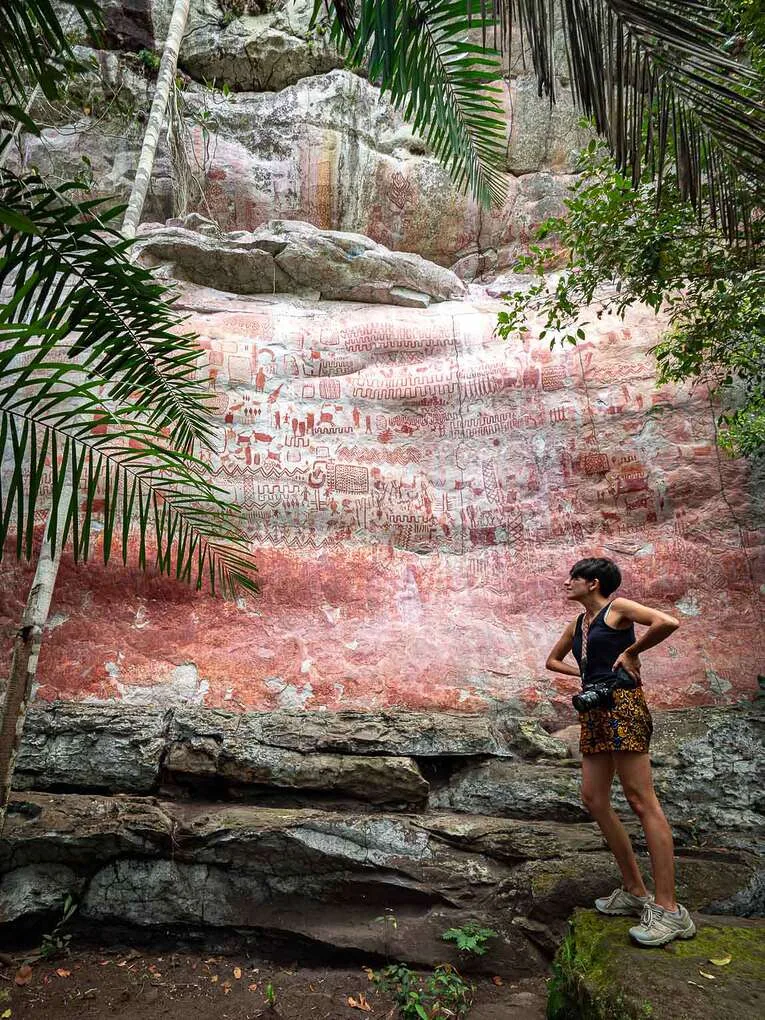 Cerro Azul en Colombie, le Lascaux de l'Amazonie dans le Guaviare