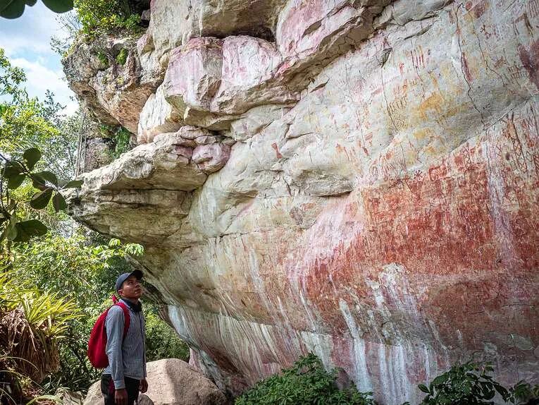 Cerro Azul en Colombie, le Lascaux de l'Amazonie dans le Guaviare