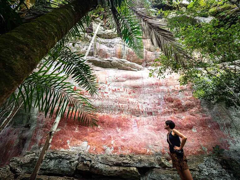 Cerro Azul, la chapelle sixtine de l’Amazonie dans le Guaviare