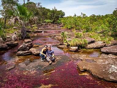 Caño Sabana Guaviare, la rivière colorée Trankilandia (le petit caño cristales)