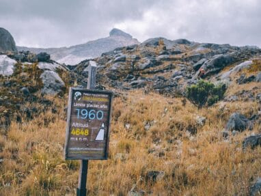 Trek au Nevado Santa Isabel, Parc national Los Nevados