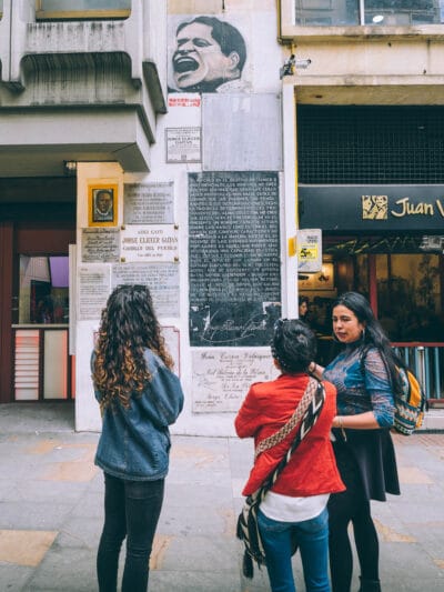La meilleure visite guidée en français de Bogota pour comprendre l’histoire du conflit en Colombie