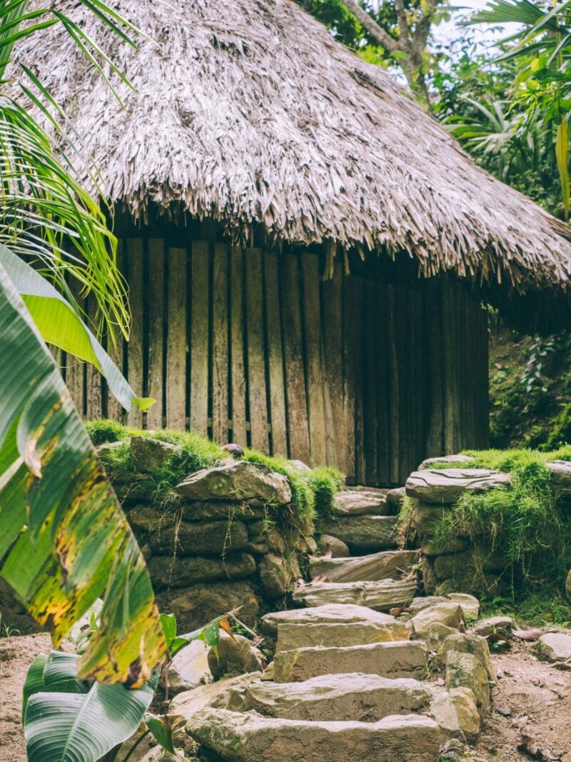 Rencontre avec une communauté Kogui sur le sentier de Tayrona