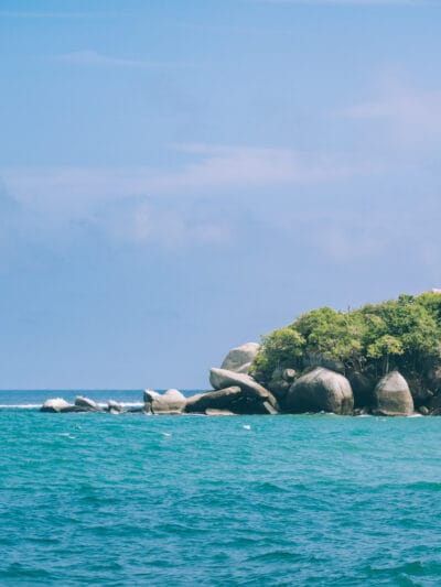 Arrivée sur les plages du Parc Tayrona