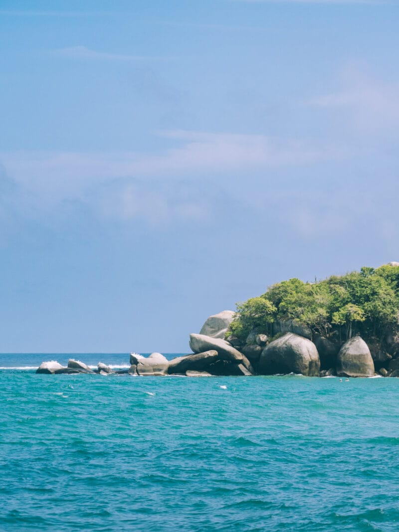 Arrivée sur les plages du Parc Tayrona