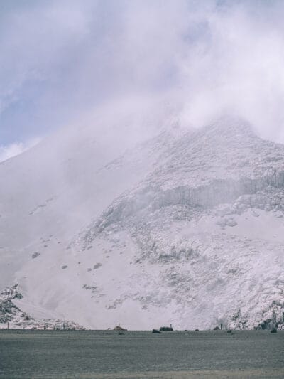 Paysage de la station Valle de las Tumbas au Nevado del Ruiz, Secteur Las Brisas
